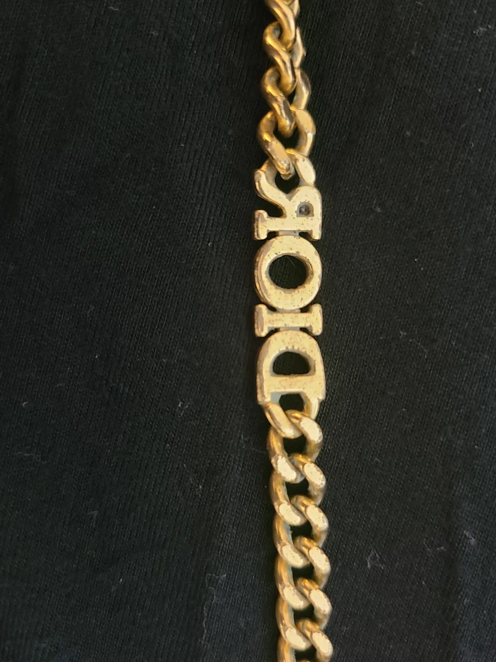 Dior signature logo